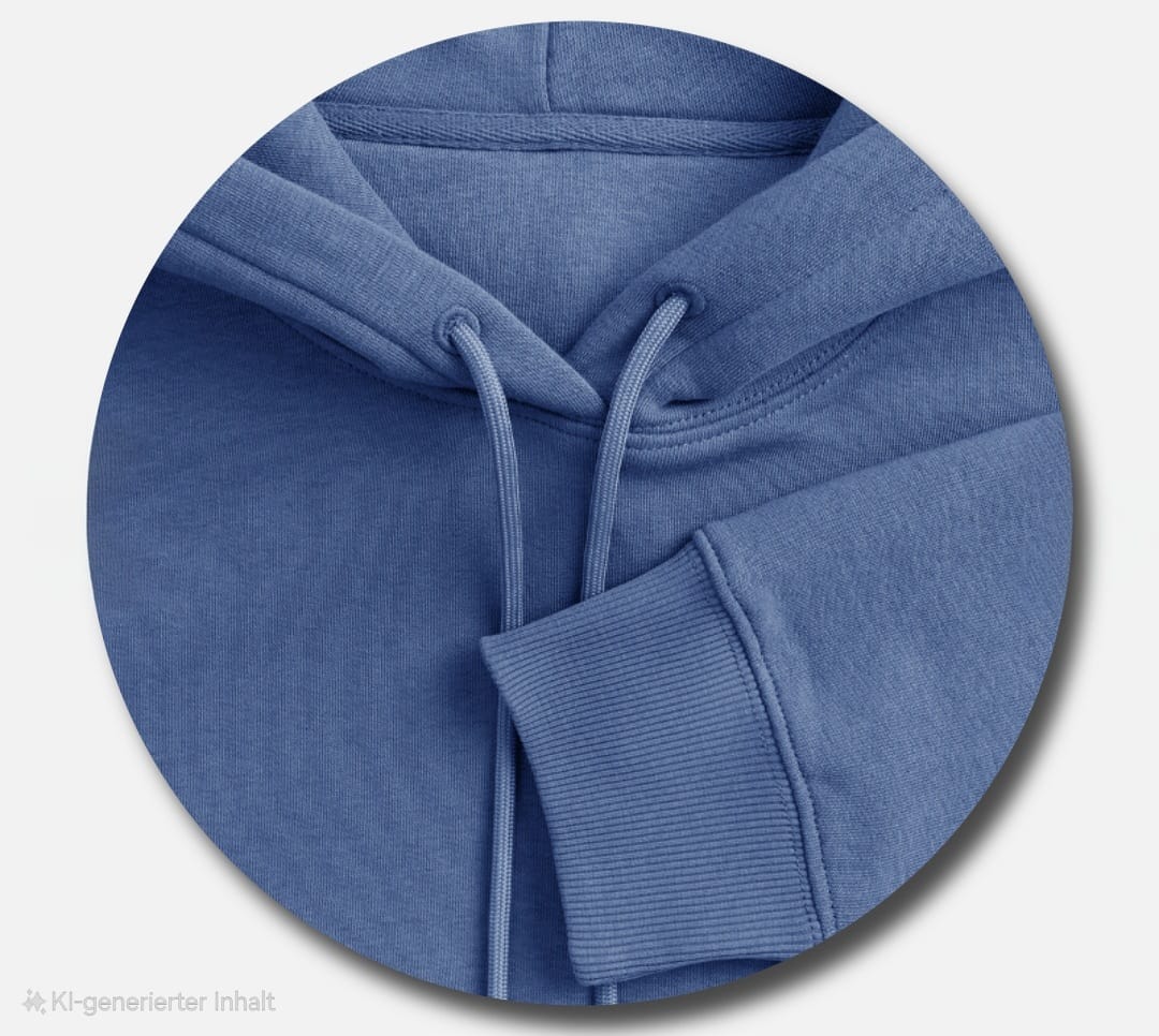 Full Rev Komfort Hoodie in Blau