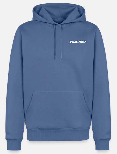 Full Rev Blauer Hoodie 1966